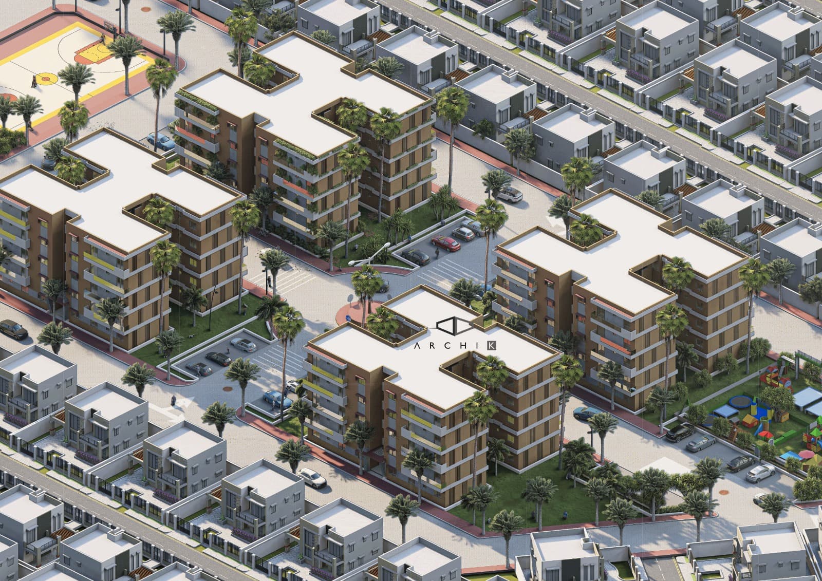Cité Douane — Plan masse